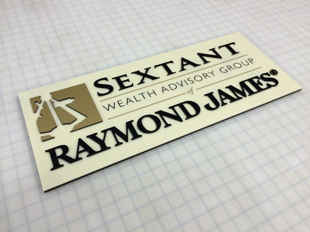 Acrylic dimensional interior sign Jacksonville FL