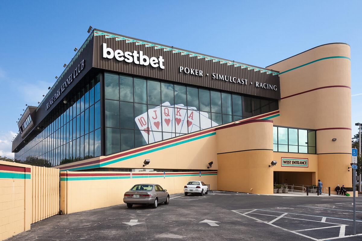 BestBet poker room large channel letters and exterior graphics Jacksonville FL