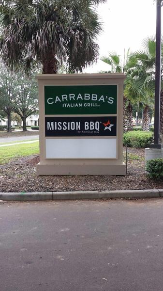 Internally Illuminated Monument Sign, Fabricated from Aluminum — Custom Graphics & Sign Designs, Jacksonville FL