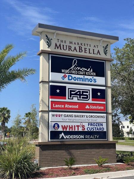 Multi-tenant Monument Sign — Custom Graphics & Sign Designs, Jacksonville FL