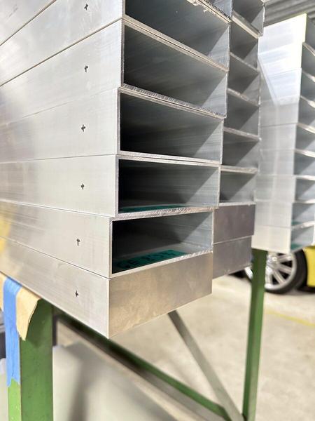 CNC cut custom aluminum end caps — Custom Graphics & Sign Designs, Northeast Florida