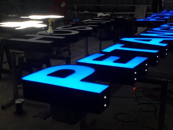 Raceway mounted channel letters — Custom Graphics & Sign Designs, Jacksonville FL