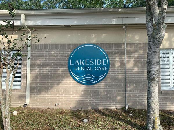 Acrylic panel sign with acrylic dimensional letters — Custom Graphics & Sign Designs, Orange Park FL