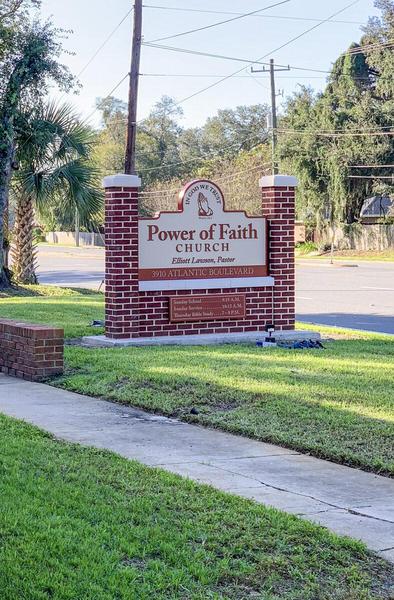 Brick Masonary Monument with HDU Sign Panels — Custom Graphics & Sign Designs, Orange Park FL