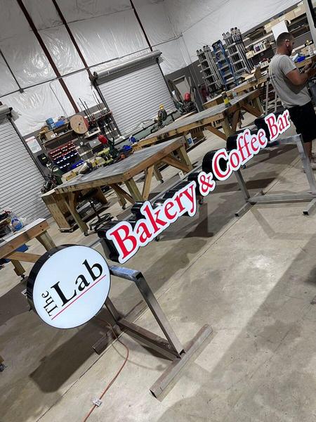 Raceway Mounted Channel Letters — Custom Graphics & Sign Designs, Jacksonville FL