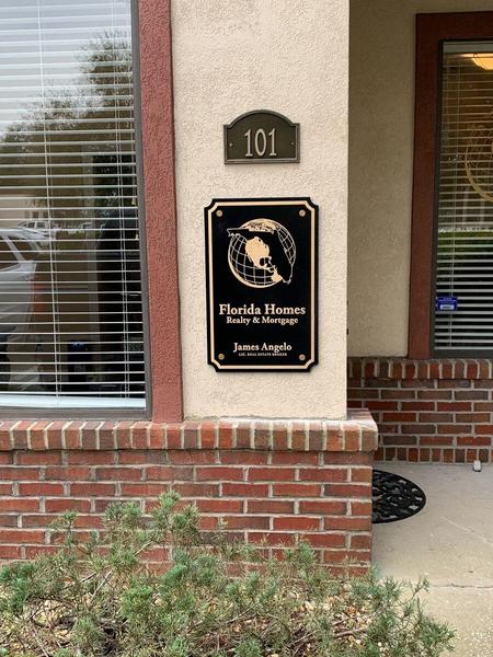 Cast Bronze Plaque — Custom Graphics & Sign Designs, Orange Park FL