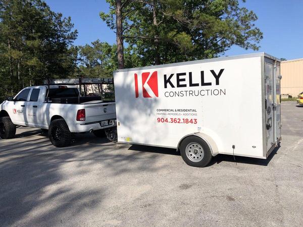 Cut Vinyl Graphics for Trailer — Custom Graphics & Sign Designs, Jacksonville FL