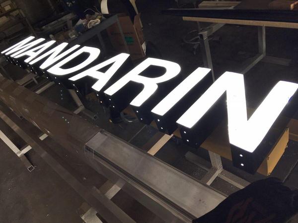 Raceway Mount Channel Letters — Custom Graphics & Sign Designs, Jacksonville FL