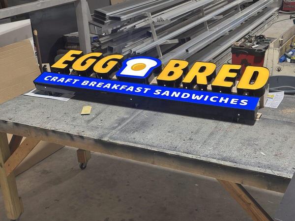 Raceway Mount Channel Letters — Custom Graphics & Sign Designs, Jacksonville FL