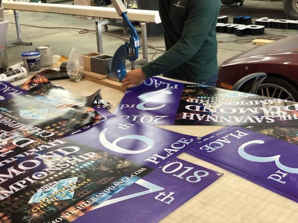 Award Banner Fabrication — Custom Graphics & Sign Designs, Orange Park FL