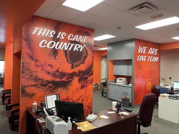 Interior Wall Wrap — Custom Graphics & Sign Designs, Jacksonville FL